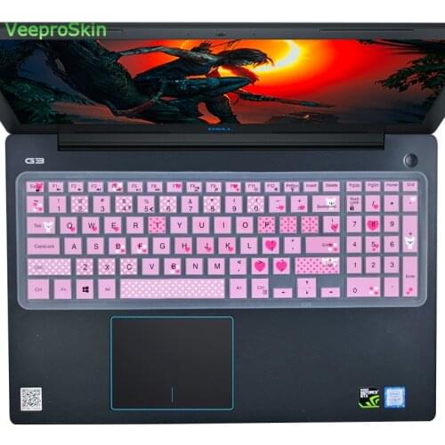 Laptop Notebook Silicone keyboard cover skin for Dell Inspiron I15 3567 3567 3559 3576 3583 3585 5566 5583 5584 15.6 inch