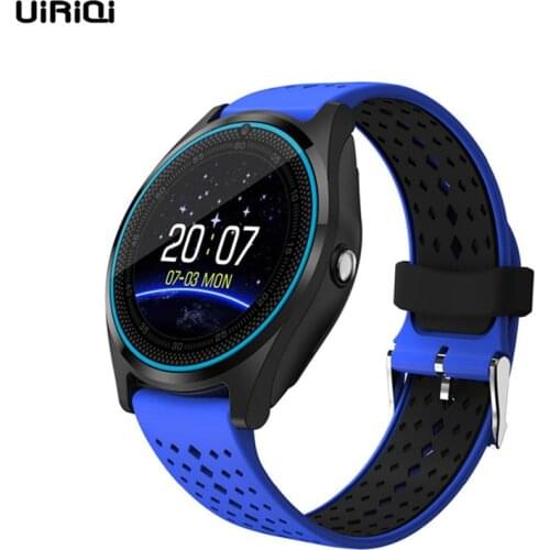UiRiQi Bluetooth Smart Watch With SIM Card Smart Bracelet Heart Rate Tracker For Men Women Android And iOS Smart Watch PK DZ09