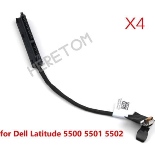 4PCS XY5F7 HDD cable connector for Dell Latitude 5500 5501 5502 Precision 3540 3541 3542 0XY5F7