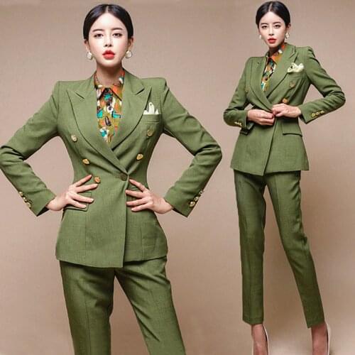 VAHAMAS Women's Classic Trouser Suits
