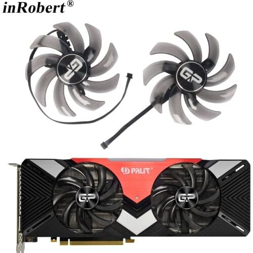 85mm FDC10H12S9-C 0.35AMP RTX2080 Video Card Fan For PNY Palit RTX 2080 Gamingpro Dual Graphics Card