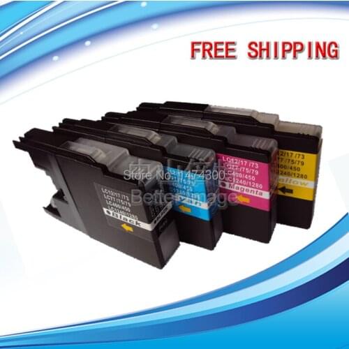 XIMO 6 Pk LC17 LC77 LC79 LC450 LC1280 Compatible ink cartridge for MFC-J6910CDW J6710CDW J5910CDW J825N J955DN J955DWN J705D