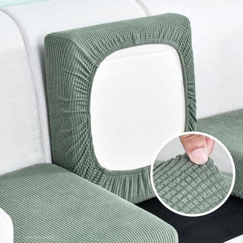 YanYangTian Jacquard Sofa Cushion Cover Thick Sofa Covers Chaise Longue Elastic Sofa Seat Cover Protector Corner Sofa Cover
