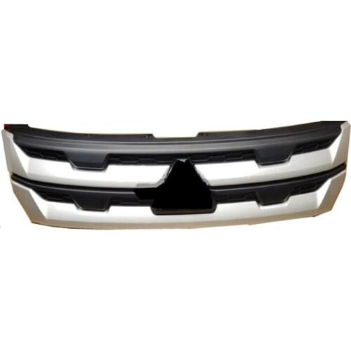 Top Option Chrome Grille FOR OUTLANDER SPORT Bumper Net FOR ASX Rvr Low Option Silver Nets