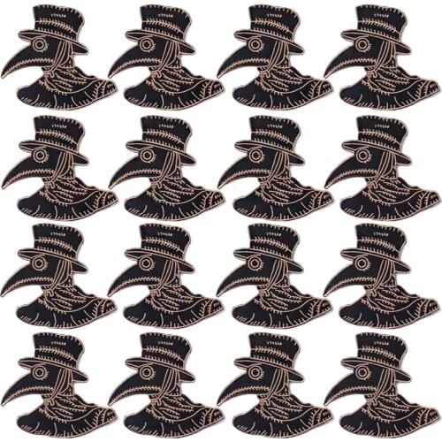 Prajna 10PCS Punk Patch On Clothes Stripe Embroidered Patches For Clothing Iron On Patches Rock Patches For Clothes DIY Applique