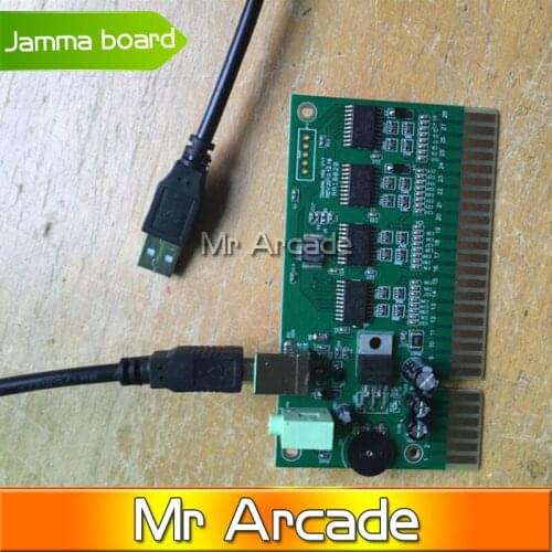 2 Players PC USB to Jamma Acade Converter PCB Board