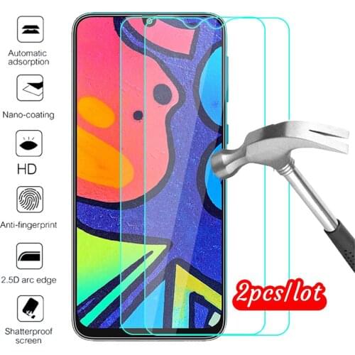 2pcs tempered glass for samsung galaxy f41 screen protector on for samsung sumsung sansung f41 f 41 phone HD protective film
