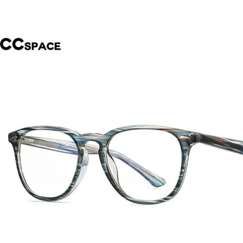 49650 Tr90 Color Stripe Anti-Blue Light Optical Glasses Frame Rice Nail Men Women Fashion Computer Glasses