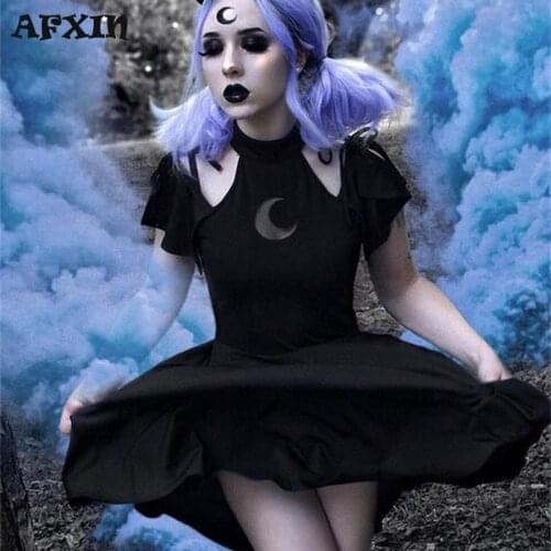 AFXIN Short Sleeve Dresses