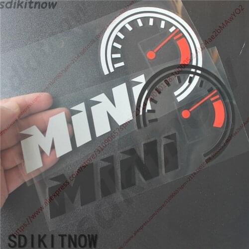 Car Dash borad Decal Speed Sticker Styling Front windshield Decoration For BMW MINI R56 R53 F56 R55 R50 R60 Cooper accessories