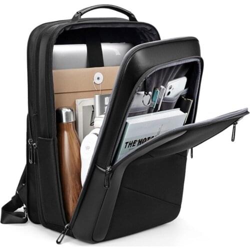 Business computer bag extended 15.6 inch laptop tablet keyboard travel backpack scalable waterproof mobile phone charging port