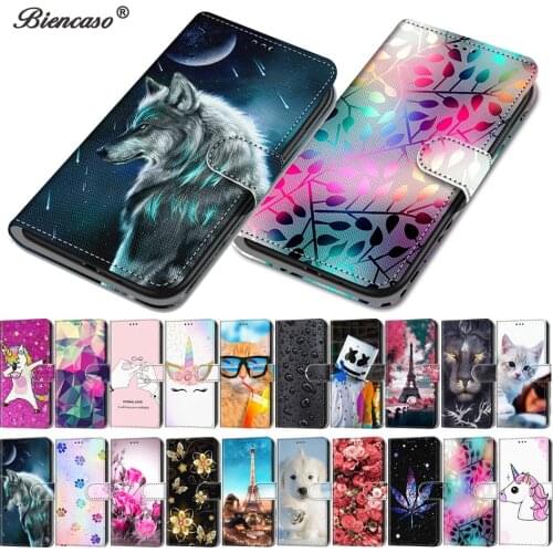 Lovely Animal Card Slot Wallet Flip Case For Huawei Honor 9X 8X 8C 8S 8A Y5 2019 Y6 Y7 Y9 Prime 2019 Back Cover Bag P Smart Z