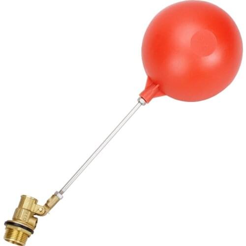 DN15, DN20, DN25 Brass forge and stamp with plastic float ball valve water level control valveAutomatic water level control