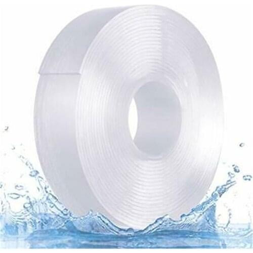Tracsless Nano Double Sided Tape Reusable Car Wall Stickers Heat Resistant Tape Waterproof Kitchen Accessories Transparent Tapes