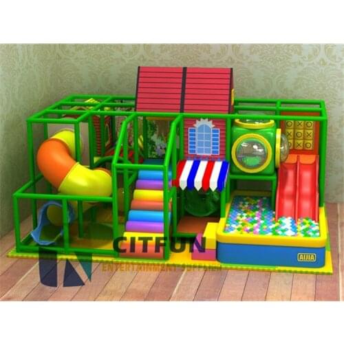 EU Standard Eco-friendly Kids Soft Indoor Playground with Ball Pit for sale IP-011D