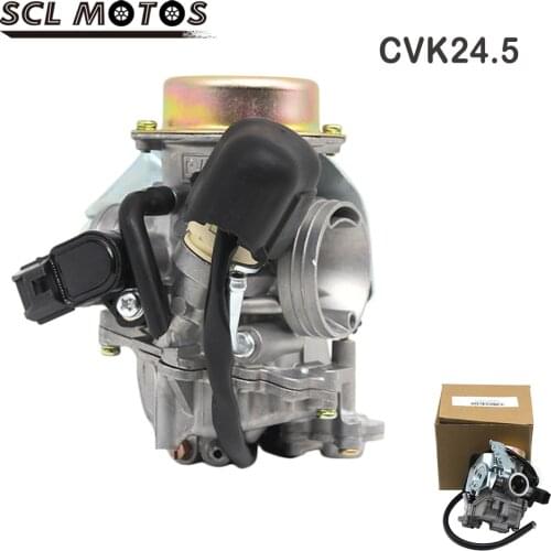 SCL MOTOS CVK24.5 Motorcycle Carburetor Carb For Electronic Choke GY6 100 125 150 cc Scooter ATV Motorbike