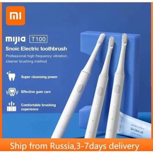 Xiaomi T100 Toothbrush Teeth Brush Heads Mijia T100 Electric Oral Deep Clean sonicare Toothbrush Two-speed Clean Xiaomi Original
