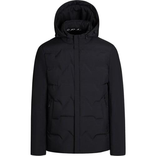 New Brand Fashion Winter Down Jacket Men Hooded Casual High Quality 90% White Duck Down Windbreaker Thick Warm Men Winter Coats