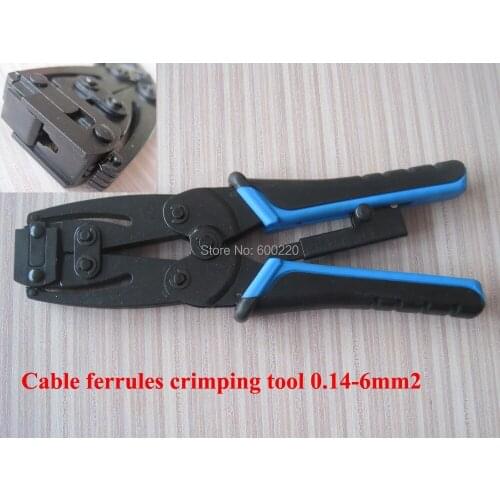 New! Self-adjusting crimping pliers for cable ferrules 0.14-6mm2 cable ferrules crimping tool