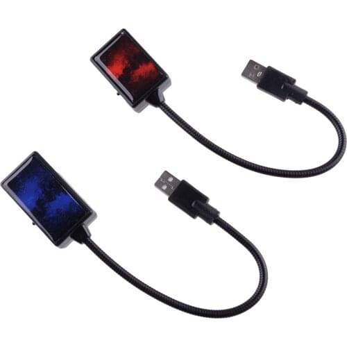 Upgraded USB Interior Atmosphere Starry Sky Lamp Star Ceiling Night Light LED Projector Fit for Universal Car