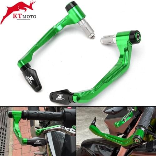 For Kawasaki Z650 Z 650 z650 2017-2021 Motorcycle CNC Handlebar Handle grips Bar Ends + Brake Clutch Levers Guard Protector