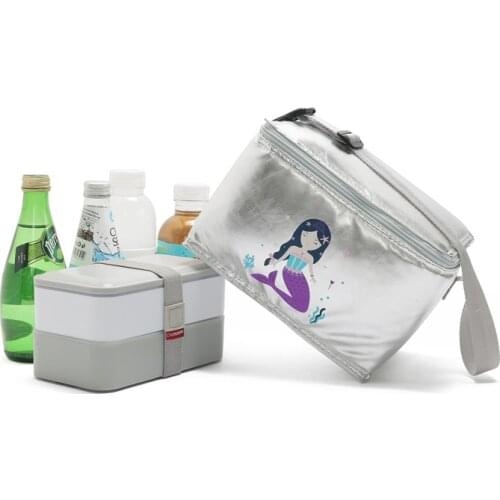 Kids Girl Cute Cartoon Lunch Food Bag Portable Childer Insulated Tote Cooler Case Thermal Picnic Ice Bag Women Lunch Box