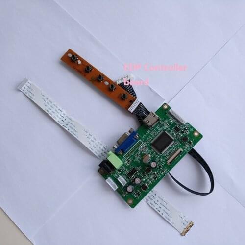 For N156BGE-E42 monitor HDMI DIY EDP LED SCREEN 15.6" display KIT VGA LCD DRIVER 30Pin 1366X768 Controller board