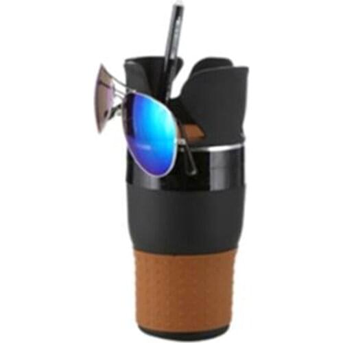 Universal Car Organizer Drink Holder Sunglasses Cup Holder Car Phone Stand for Coins Keys Phone Stand Interior Accessories