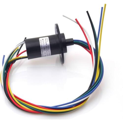 Wind Power Slip Ring 2/3/4/5/6 Channel 5/10/15/30A Rotate Dining Table Slipring Electric Collector Rings