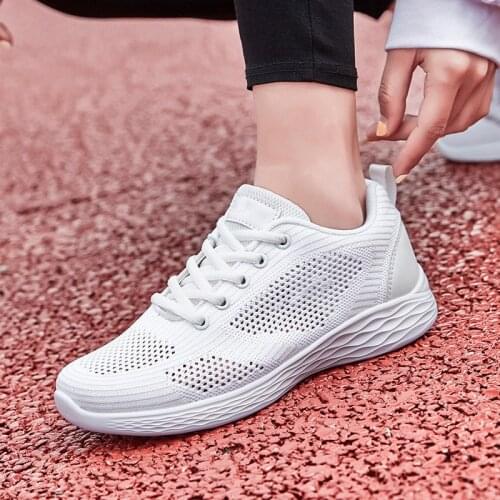 Sports Hollow Womens Single Shoes All-match Light Running Shoes Casual Travel Shoes 2021 New Summer