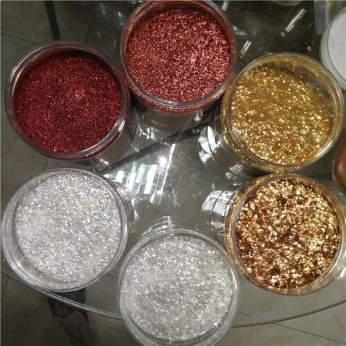 Sell flash ultra bright import solvent resistant glitter pearl powder, pearl nail with flash powder, 20g/bag