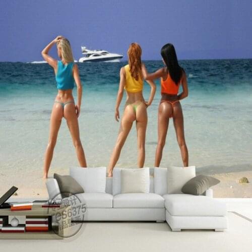 3D photo wallpaper Large entertainment KTV bar 3D mural living room bedroom wallpaper