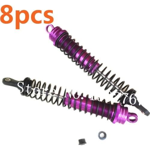 4Pairs/Lot 81002R Shock Absorber Alloy Aluminium 140MM 1/8 Scale Models RC For Model RC Car Buggy HSP HIMOTO Remote Control Cars