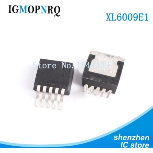 5pcs/lot XL6009 XL6009E1 Boost DC converter chip SMD TO263 new