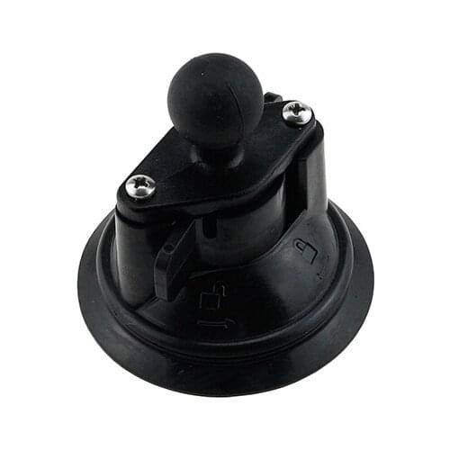 Suction Cup Mount Diamond Base with 1 inch Rubber Ball