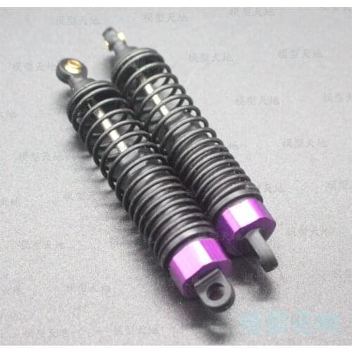 2PCS HSP 06002 Purple Shock Absorber 97MM For 1/10 RC Model Car Off-Road Car Buggy Truck 94106 94107 94166 94155 94177 94170
