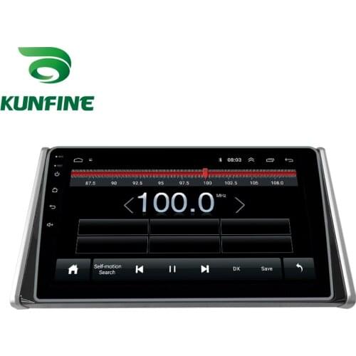 Octa Core Android 10.0 Car DVD GPS Navigation Player Deckless Car Stereo For Toyota RAV4 2018 2019 2020 Radio Headunit