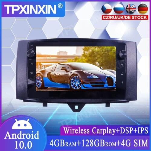 For Mercedes-Benz Smart 2011-2015 Android Car Stereo With Screen Car Multimedia Stereo Player Headunit Audio Radio GPS Navigtion