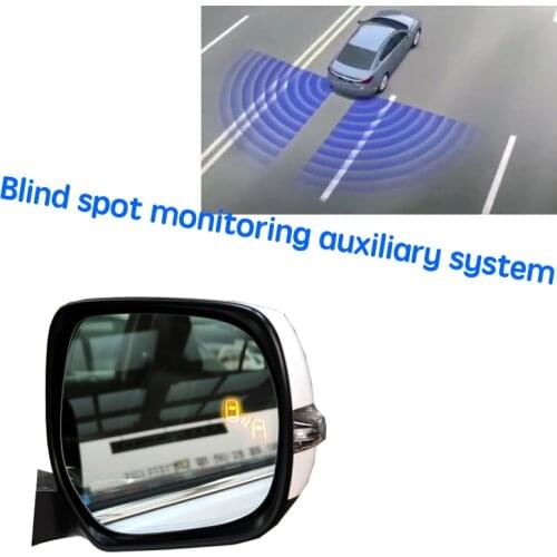 Car BSD BSM BSA Blind Area Spot Warning Drive Mirror Rear Radar Detection System For Lexus GX J150 2009~2020