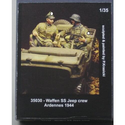 Battle of the Ardennes "The Temptation of Cigarettes" two-person kit model 1:35