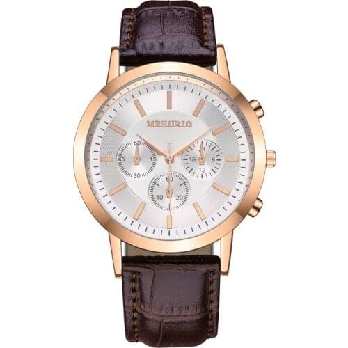 Watch for men 2021 New Watch Men Fashion Business Quartz Clock Mens Watches Brand Luxury Leather Relogio Masculino