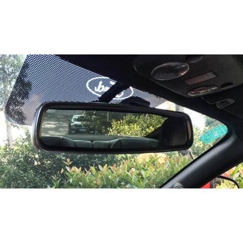 Fit for FORD MUSTANG REAR CAR MIRROR Stainless steel decorative mirror cover