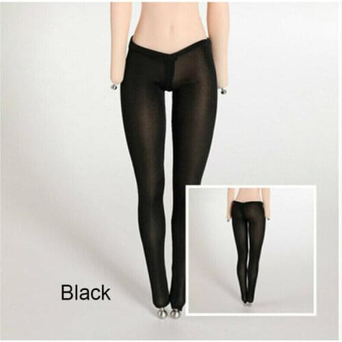Black Cd003 1/12th Soldier Stretch Tights Model for 6" Female Body