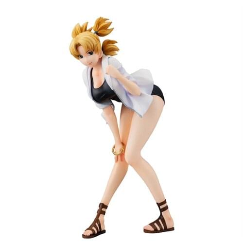 Narutos Temari Swimsuit Version Anime Figures Collectible Model Toys Desktop Decoration Pvc Model Cartoon Toy Anime Toys Gifts
