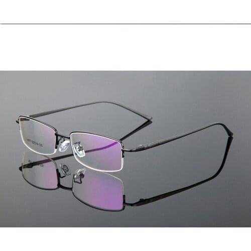 Semirim Men Aluminum Magnesium Glasses Frames Male Urltralight Business Eyeglasses Transparent Spectacles Frame Can Custom Lens