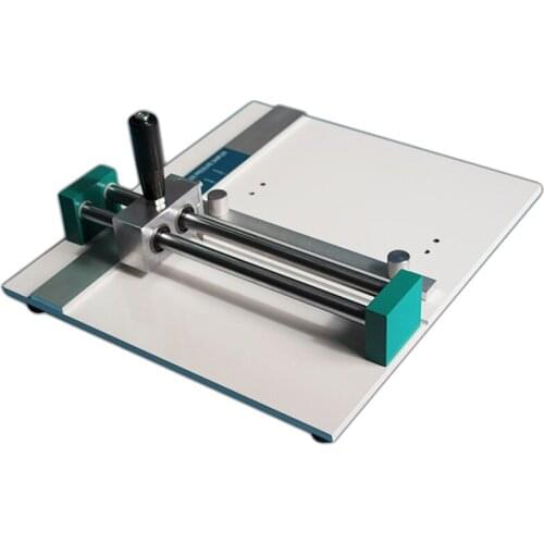 Byes/ border press sampler, corrugated board, flat sample cutting knife, cardboard edge pressure sampling knife