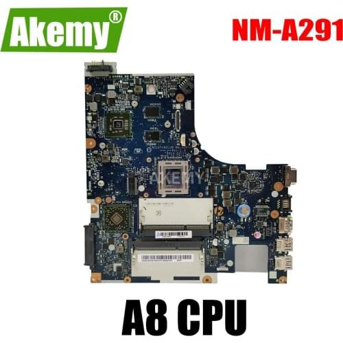 Tested ACLU7 ACLU8 NM-A291 mainboard For Lenovo Z50-75 G50-75 Laptop PC Motherboard A8-7100
