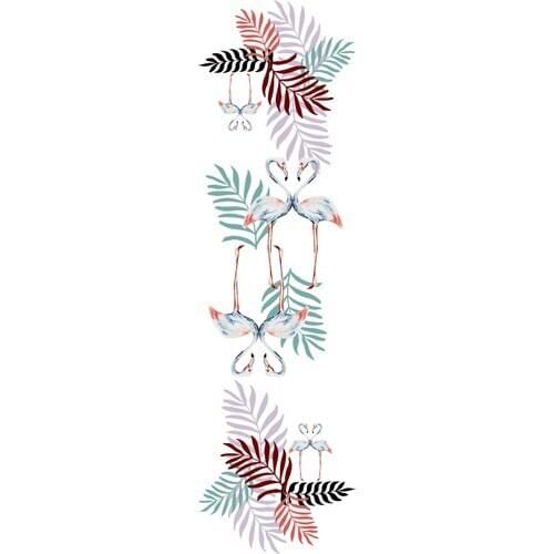 Sister Home Design Kutahya Has Flamingo Pattern Ranir - Runner