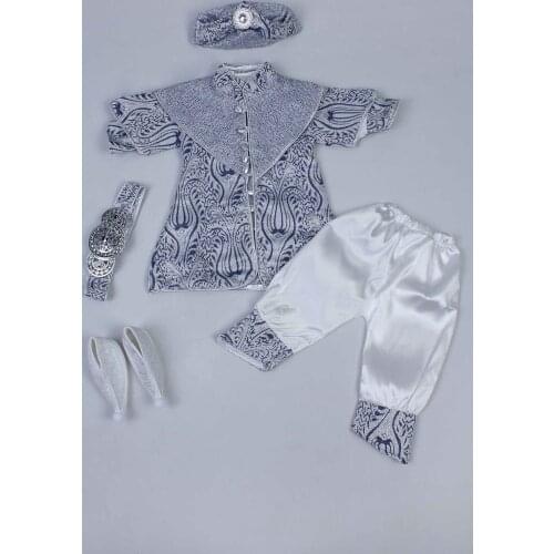 Navy blue Male Baby 6 s Prince Suit