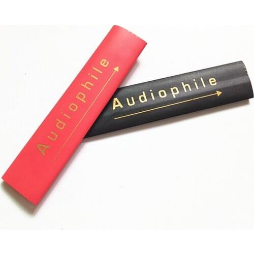 New 20Pcs Hifi Audio Speaker Cables Tube RCA/XLR Wire Polyolefin Heat Shrink Tube Cable for Amplifier Audiophile HIFI